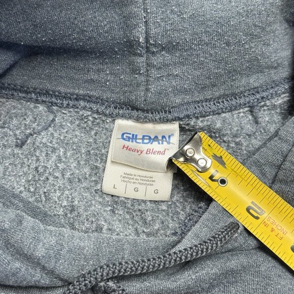 Snap On Hoodie Sweatshirt Mens Large 23x24.5 Gray - Picture 7 of 9